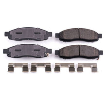 Cargar imagen en el visor de la galería, Power Stop 04-05 Infiniti QX56 Front Z17 Evolution Ceramic Brake Pads w/Hardware