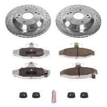 Cargar imagen en el visor de la galería, Power Stop 88-96 Chevrolet Corvette Rear Z26 Street Warrior Brake Kit