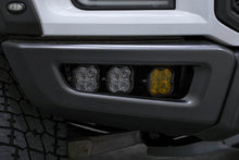 Cargar imagen en el visor de la galería, Diode Dynamics 17-20 Ford Raptor SS3 LED Fog Light Kit - Yellow Sport
