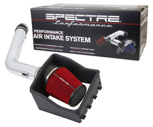 Cargar imagen en el visor de la galería, Spectre 11-14 Ford F250/350 V8-6.2L F/I Air Intake Kit - Polished w/Red Filter