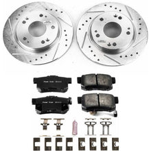 Cargar imagen en el visor de la galería, Power Stop 11-15 Honda CR-Z Rear Z23 Evolution Sport Brake Kit