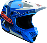 Answer AR1 Vendetta Helmet Blue/White/Orange - Large