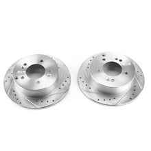 Cargar imagen en el visor de la galería, Power Stop 07-10 Kia Rondo Rear Evolution Drilled &amp; Slotted Rotors - Pair
