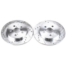 Cargar imagen en el visor de la galería, Power Stop 11-13 Lexus CT200h Rear Evolution Drilled &amp; Slotted Rotors - Pair