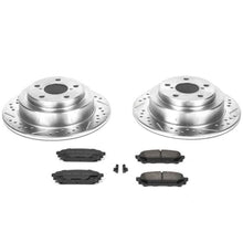 Cargar imagen en el visor de la galería, Power Stop 05-06 Saab 9-2X Rear Z23 Evolution Sport Brake Kit