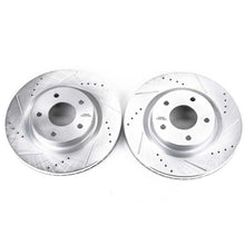 Cargar imagen en el visor de la galería, Power Stop 07-13 Nissan Altima Front Evolution Drilled &amp; Slotted Rotors - Pair