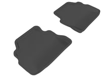 Cargar imagen en el visor de la galería, 3D MAXpider 2007-2013 BMW 3 Series E92 Kagu 2nd Row Floormats - Black