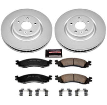 Cargar imagen en el visor de la galería, Power Stop 11-12 Ford Taurus Front Z17 Evolution Geomet Coated Brake Kit