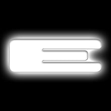 Cargar imagen en el visor de la galería, ORACLE Lighting Universal Illuminated LED Letter Badges - Matte Wht Surface Finish - E