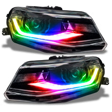 Cargar imagen en el visor de la galería, Oracle 16-18 Chevy Camaro Dynamic Headlight DRL Upgrade Kit - ColorSHIFT - Dynamic
