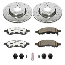 Load image into Gallery viewer, Power Stop 06-07 Buick Rainier Front Z26 Street Warrior Brake Kit