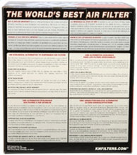 Cargar imagen en el visor de la galería, K&amp;N Filter Universal Rubber Filter 4in Flg 6 17/32in OD 8 21/32in H