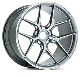 Vossen Forged S21-01 - 21x10.5 - 5x132 - ET22 - 66.5 - Brushed Light Smoke Wheel - BMW M5 G9x Fitmen