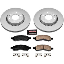 Cargar imagen en el visor de la galería, Power Stop 06-07 Buick Rainier Front Z17 Evolution Geomet Coated Brake Kit