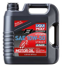 Cargar imagen en el visor de la galería, LIQUI MOLY 4L Motorbike 4T Synth SAE 10W50 Street Race