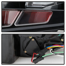 Cargar imagen en el visor de la galería, Spyder 10-12 Ford Mustang - Light Bar Seq. Turn Signal LED Tail Lights - Black - ALT-YD-FM10-LED-BK