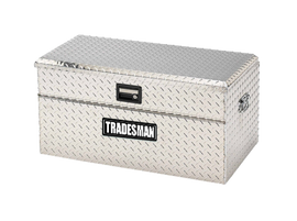 Tradesman Aluminum Flush Mount Truck Tool Box Full/Wide (56in.) - Brite