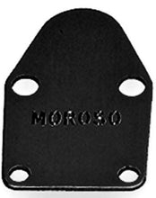 Cargar imagen en el visor de la galería, Moroso Chevrolet Small Block Fuel Pump Block-Off Plate - Aluminum