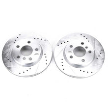 Cargar imagen en el visor de la galería, Power Stop 14-19 Mini Cooper Front Evolution Drilled &amp; Slotted Rotors - Pair