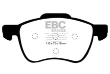 Load image into Gallery viewer, EBC 01-05 Volvo S60 2.3 Turbo T5 Yellowstuff Front Brake Pads