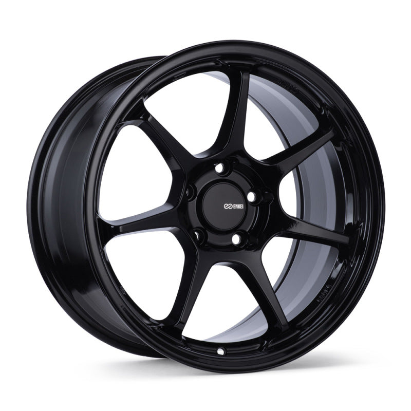 Enkei TS-7 18x8 5x114.3 35mm Offset 72.6mm Bore Gloss Black Wheel