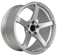 Cargar imagen en el visor de la galería, Enkei Kojin 18x8 32mm Offset 5x120 Bolt Pattern 72.6mm Bore Black Wheel Matte Silver