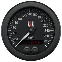 Cargar imagen en el visor de la galería, Autometer Stack Instruments 88mm 0-290 KM/H GPS Speedometer - Black