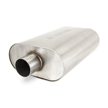 Cargar imagen en el visor de la galería, Mishimoto Universal Muffler with 2.5in Center Inlet/Outlet - Brushed