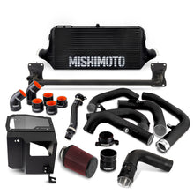 Cargar imagen en el visor de la galería, Mishimoto 2022+ WRX Intercooler Kit W/ Intake BK Core MWBK Pipes