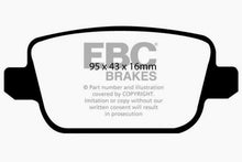 Cargar imagen en el visor de la galería, EBC 07-12 Land Rover LR2 3.2 Greenstuff Rear Brake Pads