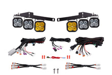 Cargar imagen en el visor de la galería, Diode Dynamics 17-20 Ford Raptor SS3 LED Fog Light Kit - Yellow Sport