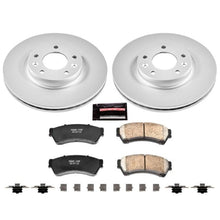 Cargar imagen en el visor de la galería, Power Stop 06-12 Ford Fusion Front Z17 Evolution Geomet Coated Brake Kit