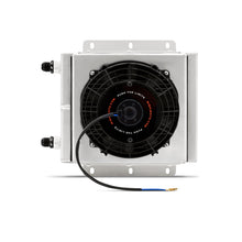 Cargar imagen en el visor de la galería, Mishimoto Universal Oil Cooler Kit 23 Row Cooler and 1in x 8in Fan
