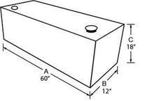 Cargar imagen en el visor de la galería, Tradesman Steel Full-Mid Size Vertical Liquid Storage Tank - Black