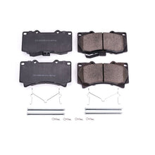 Cargar imagen en el visor de la galería, Power Stop 06-10 Hummer H3 Front Z17 Evolution Ceramic Brake Pads w/Hardware