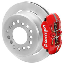 Cargar imagen en el visor de la galería, Wilwood Chevrolet 7-5/8in Rear Axle Dynapro Disc Brake Kit 11in Rotor -Red Caliper