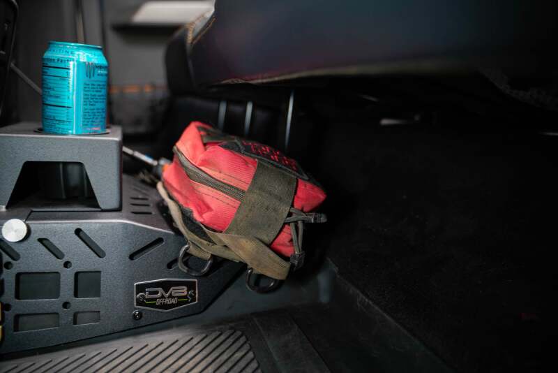 DV8 Offroad 21+ Ford Bronco Rear Seat Cup Holder and Molle Panels (2-Door Models)