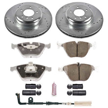 Cargar imagen en el visor de la galería, Power Stop 08-10 BMW 535i Front Z26 Street Warrior Brake Kit