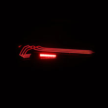 Cargar imagen en el visor de la galería, AlphaRex 20-24 Toyota Supra LUXX-Series Laser Style LED Tail Lights Black-Red
