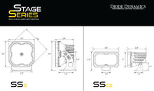 Load image into Gallery viewer, Diode Dynamics 2024+ Toyota Tacoma SS3 LED Ditch Light Kit- Pro Yellow Combo