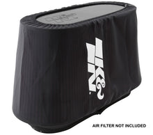 Load image into Gallery viewer, K&amp;N Air Filter Wrap - Black - 4.313in Base ID x 4.75in Top ID x 6.75in H