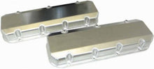 Cargar imagen en el visor de la galería, Moroso Chevrolet Big Block Valve Cover w/Billet Rail - No Logo - Exhaust Pockets/Intake Tubes - Alum