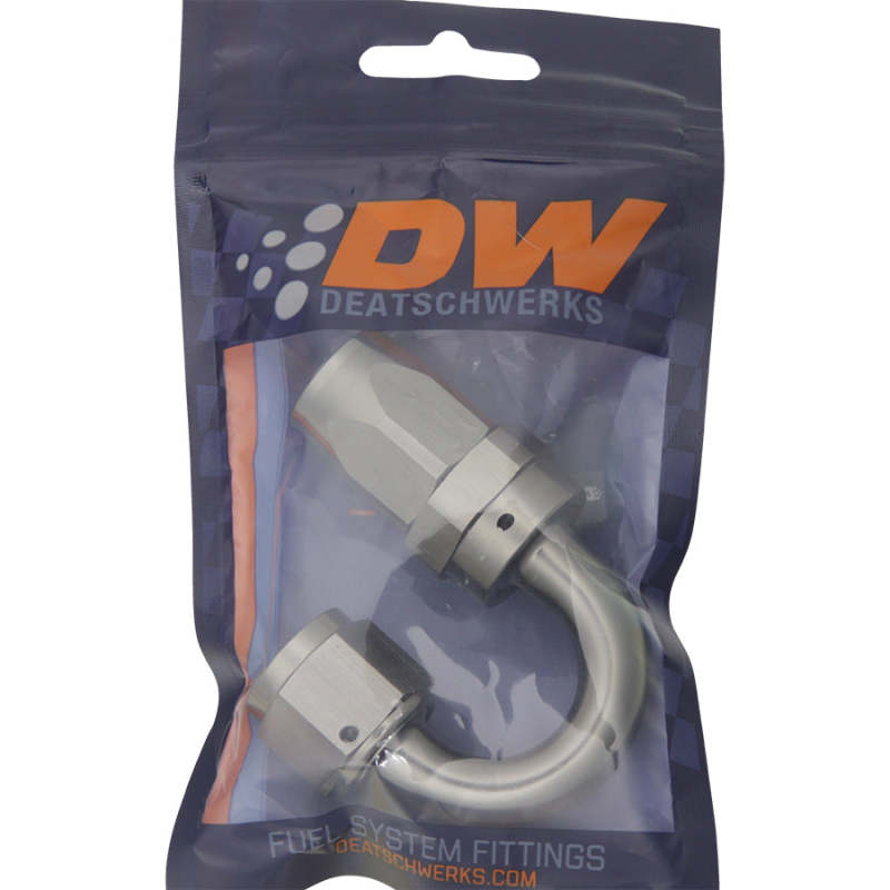 DeatschWerks 8AN Female Swivel 180-Degree Hose End CPE