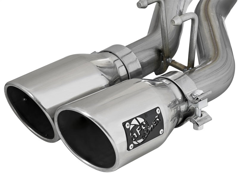 aFe Rebel Series 2.5in SS Cat-Back Exhaust w/ Polished Tip 07-18 Jeep Wrangler (JK) V6 3.6/3.8L 4dr