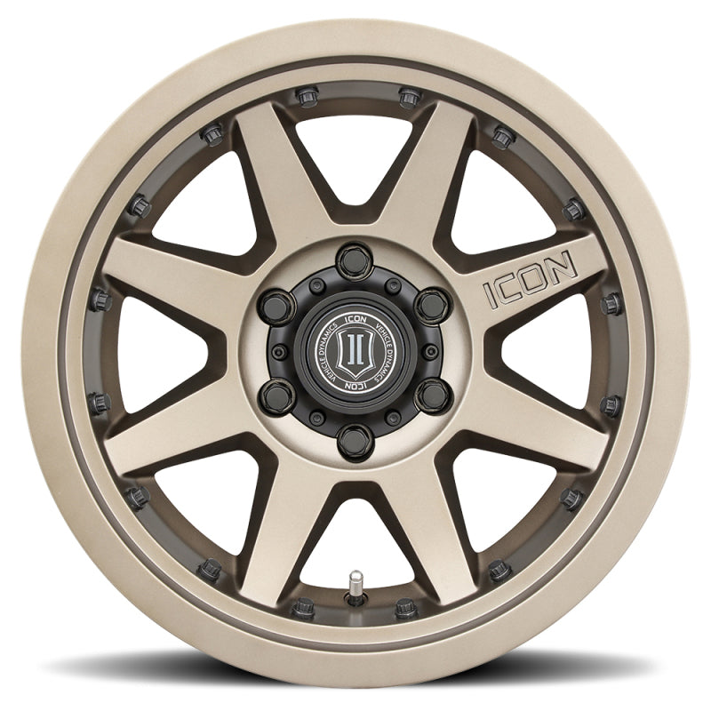 ICON Rebound Pro 17x8.5 / 5x5.5 / 0mm / 4.75in BS Bronze Wheel