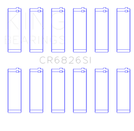 King Engine Bearings Holden 175/190 3.6L Connecting Rod Bearing Set