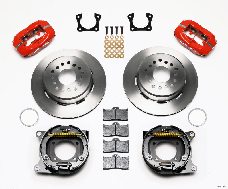 Wilwood Forged Dynalite P/S Park Brake Kit 58-64 Olds/Pontiac Ends