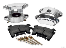 Cargar imagen en el visor de la galería, Wilwood D154 Front Caliper Kit -Polished 2.50in Piston 1.04in Rotor