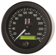 Cargar imagen en el visor de la galería, Autometer Stack 88mm 0-260 KM/H Electronic Speedometer - Black