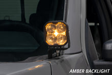 Cargar imagen en el visor de la galería, Diode Dynamics 21-22 Ford F-150 SSC2 Stage Series Backlit Ditch Light Kit - Yellow Pro Combo